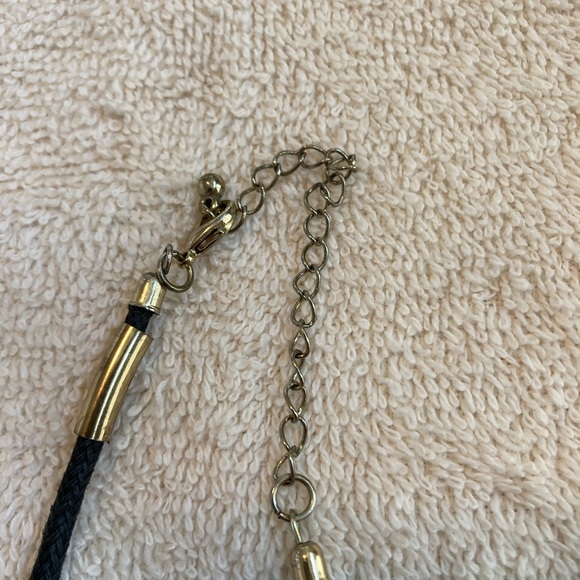 Necklace and earrings set. Copper look with iridescent accents. Great cond - Picture 7 of 9